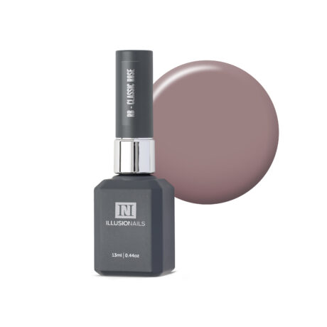 Baza Rubber Classic Rose Illusion Nails 13ml - flexibilă, autonivelantă, nu se scurge