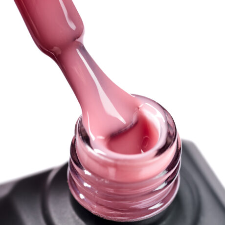 Baza Rubber Rose Velours 13ml Illusion Nails - bază autonivelantă și rezistentă pentru manichiură profesională